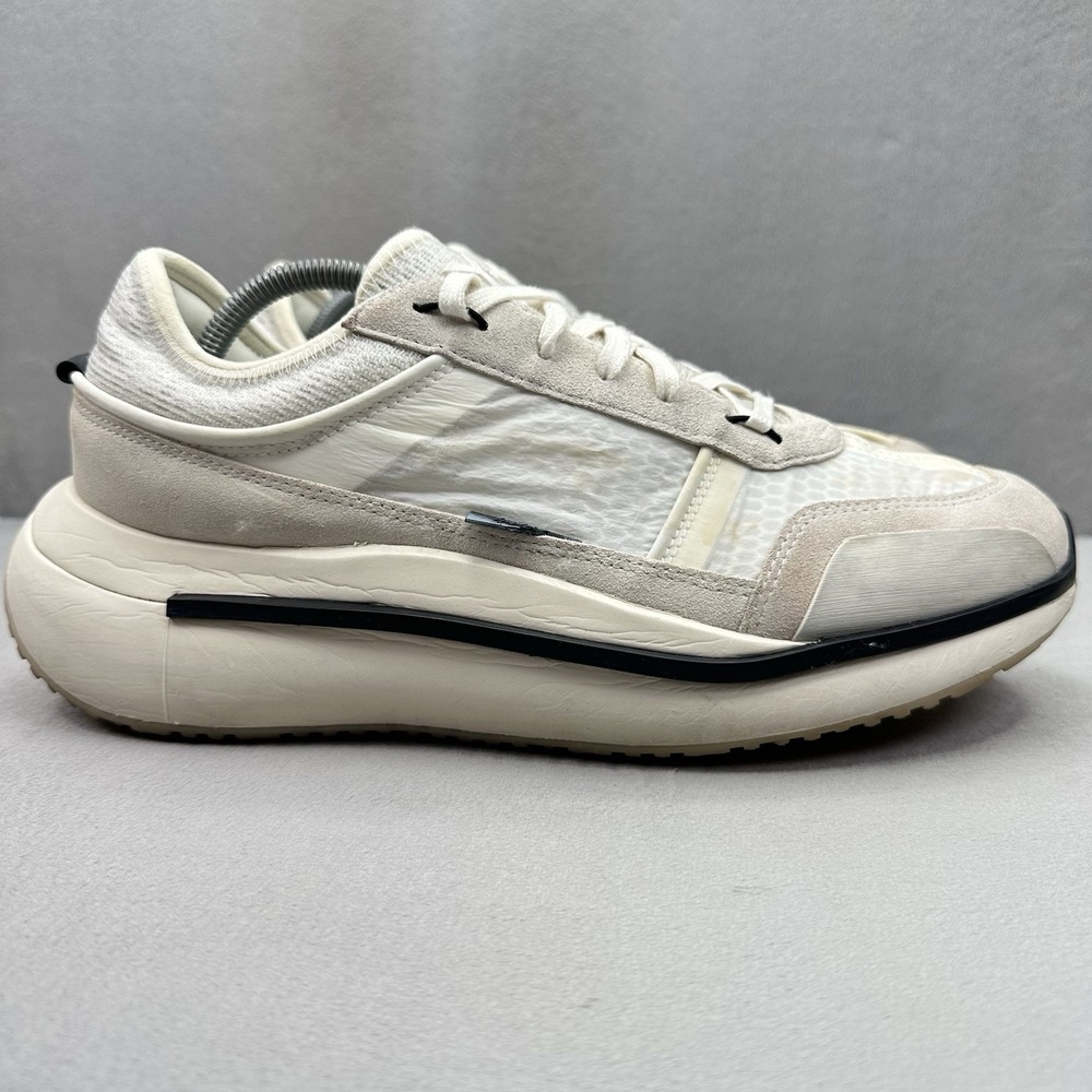 adidas Y-3 Ajatu Run Mens Size 10 Shoes Core White Orbit Grey Yohji Mamamoto